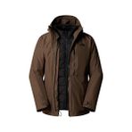 The North Face M North Table Down Triclimate Jacket Erkek Outdoor Montu NF0A84IG5EX1 Kahverengi - XL
