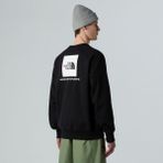 The North Face M Raglan Box Nse Regular Crew Erkek Sweatshirt NF0A89FAJK31 - Siyah