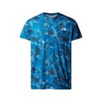 The North Face M Reaxıon Amp Crew Prınt Erkek T-Shirt NF0A8874WKI1 - Mavi
