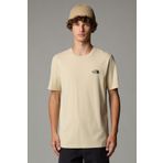 The North Face M S-S Simple Dome Tee Bej Kısa Kollu Erkek T-shirt