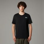 The North Face M Ss Outdoor Graphic Tee Erkek T-Shirt - Siyah