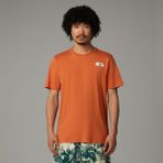 The North Face M Ss Outdoor Graphic Tee Erkek T-Shirt - XL - Kiremit