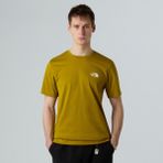 The North Face M Ss Sımple Dome Tee Erkek Tişört NF0A87NGBOG1 - Sarı