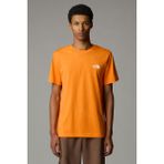 The North Face M SS SIMPLE DOME TEE Turuncu Erkek Kısa Kol T-Shirt
