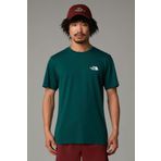 The North Face M SS Simple Dome Tee Yeşil Kısa Kol Erkek T-shirt