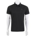 The North Face M Tanken Polo Erkek T-Shirt Siyah Regular Fit Pamuk Outdoor Kullanım İçin