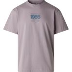 The North Face M Track Relaxed Short Sleeve Tee-Graphıc Erkek Tişört NF0A8H3CG7O1 - XL - Gri