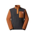 The North Face M Yumiori 1/4 Zip Erkek Outdoor Çeyrek Fermuarlı Polar Ceket NF0A883SEOF1 Gri