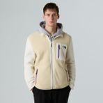 The North Face M Yumiori Full Zip Erkek Polar Mont - Krem - XL