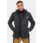 The North Face Men’s Resolve Tri Climate Jacket Erkek Polar Içlikli Su Geçirmez Kapüşonlu Ceket Siyah - 2XL
