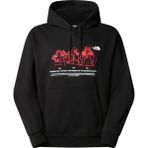 The North Face Mnt Jacket Anniversary Relaxed Hoodie Erkek Sweatshirt Siyah Pamuklu Konfor