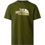 THE NORTH FACE Mountain Line Regular Kısa Kollu T-Shirt, 2XL, NF0A8GUXBRI1, WOODLAND GREEN, Erkek
