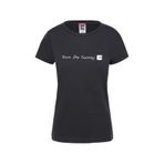 The North Face NF00A6PRKY41 Neverstopexploring Tee-Eu Kadın Siyah Outdoor Tişört
