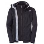 The North Face NF00CG56KX71 W Evolve II Triclimate Siyah Kadın Mont