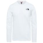 The North Face NF0A2TX1FN4 LS Easy Tee Beyaz Erkek T-Shirt