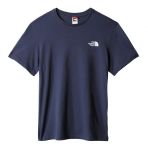 The North Face NF0A2TX58K21 M S/S Simple Dome Erkek Mavi Outdoor T-Shirt