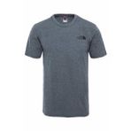 The North Face NF0A2TX5JBV1 M S/S Simple Dome Tee Gri Erkek T-shirt