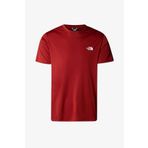 The North Face NF0A4CDWPOJ1 Kırmızı Erkek T-shirt