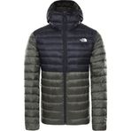The North Face NF0A4M9PBQW1 M Resolve Down Hoodie Kaz Tüyü Yeşil Siyah Erkek Mont
