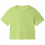 The North Face NF0A55AYHDD1 Foundation Crop Yeşil Kadın T-shirt