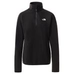 The North Face NF0A5IHNJK31 W 100 Glacier 1/4 Zip Siyah Kadın Outdoor Poları
