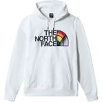 The North Face NF0A7QCKFN41 M Pride Pullover Hoodie Beyaz Erkek Outdoor Sweatshirts