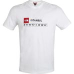 The North Face NF0A7ZC2FN41 Beyaz Gps Tee İstanbul Erkek Günlük Tişört