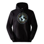 The North Face NF0A8121OBT1 Brand Proud Siyah Kapüşonlu Erkek Hoodie