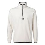 The North Face NF0A83I355W1 Beyaz M Glacier 1/4 Zip Erkek Outdoor Sweatshirt