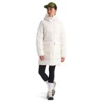The North Face NF0A84IXQLI1 600 Dolgu Kaz Tüyü W Gotham Parka Beyaz Kadın Outdoor Montu