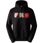 The North Face NF0A8522JK31 Siyah M Outdoor Graphic Hoodie Erkek Outdoor Sweatshirts