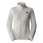 The North Face NF0A855O4HP1 W 100 Glacier FZ Krem Kadın Outdoor Ceketi