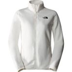 The North Face NF0A855ON3N1 W 100 Glacier Fz Tam Fermuar Beyaz Kadın Polar