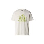 The North Face NF0A87DXQLI1 Beyaz Erkek T-shirt