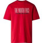 The North Face NF0A87E76821 Kırmızı Erkek T-shirt