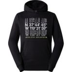 The North Face NF0A87EAJK31 M SS24 Coordinates Siyah Hoodie Erkek Sweatshirt