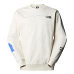 The North Face NF0A87F4QLI1-001 Beyaz U NSE Graphic Crew Erkek Sweatshirt