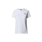 The North Face NF0A87NHFN41 W S/S Simple Dome Slim TEE Beyaz Kadın T-Shirt