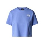 The North Face NF0A87U40YI1 Simple Dome Cropped Relaxed Mavi Outdoor Kadın T-shirt