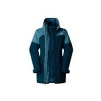 The North Face NF0A88T94OJ1 Parka Dryvent Mono Triclimate Lacivert Kapüşonlu Kadın Mont