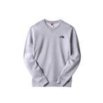 The North Face NF0A89FBDYY1 Sımple Dome Crew Gri Erkek Sweatshirt