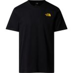 The North Face NF0A89FRAGG1-M Ss Collage Tee Sarı Bisiklet Yaka Regular Fit Düz Erkek T-Shirt - XS