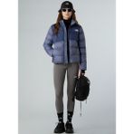 The North Face NF0A89JDE1I1-W Saıkuru Jacket Mavi Düz Kadın Mont - XL
