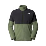 The North Face Nf0A89Jgdkı1- Glacıer Heavyweıght Yeşil Fermuarlı Yaka Standart Düz Erkek Sweatshırt, S