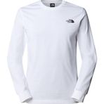 The North Face NF0A8A6FFN41 L-S Easy Beyaz Erkek T-shirt