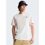 The North Face NF0A8G9PQLI1-M RETRO EARTH RELAXED Beyaz Yuvarlak Yaka Regular Fit Düz Erkek T-Shirt