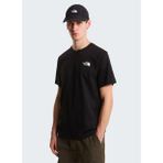 The North Face NF0A8GUWJK31-NORTH FACES -GRAPHIC Siyah Yuvarlak Regular Fit Düz Erkek T-Shirt