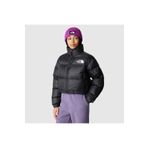 THE NORTH FACE Nuptse Short Kadın Siyah Mont