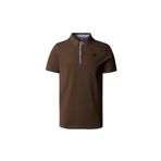 The North Face Premium Piquet Erkek Kahverengi Klasik Yaka Polo Tişört, S, NF00CEV4HCF1