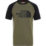 The North Face Raglan Easy Erkek T-Shirt Yeşil - XS